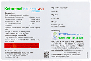 Ketorenal Preprob 45b Capsule 10