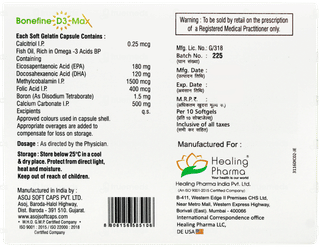 Bonefine D3 Max Capsule 10
