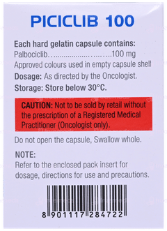 Piciclib 100 3 Pack Of 7 Capsules