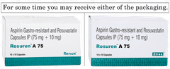 Rosuren A 75 Capsule 10 Rosuren A 75 Capsule 10