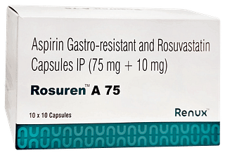 Rosuren A 75 Capsule 10