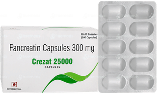 Crezat 25000 Capsule 10