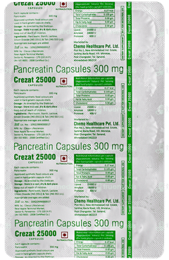 Crezat 25000 Capsule 10 Crezat 25000 Capsule 10