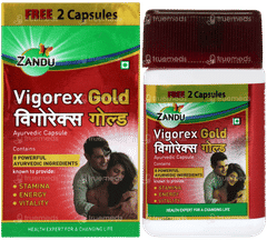 Zandu Vigorex Gold Capsule 20 With 2 Free