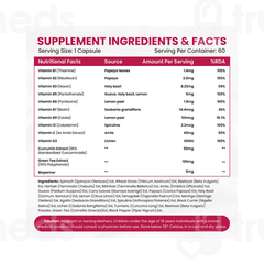 Himalayan Organics Plant Based Collagen Builder Vegetarian Capsules 60
