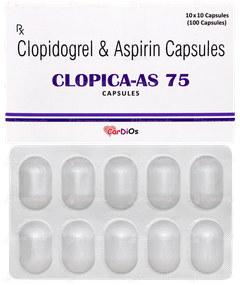 Clopica As 75 Capsule 10