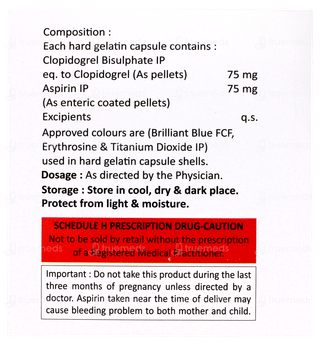 Clopica As 75 Capsule 10
