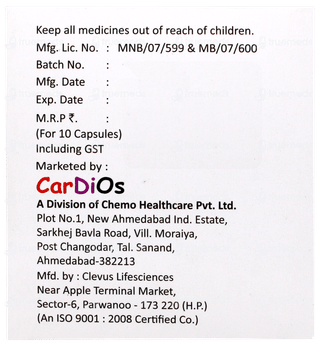 Clopica As 75 Capsule 10