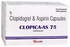 Clopica As 75 Capsule 10 Clopica As 75 Capsule 10