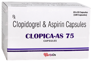 Clopica As 75 Capsule 10