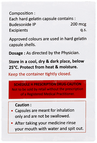 Budenixt 200 Capsule 30