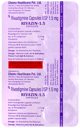 Rivazin 1.5 Capsule 10