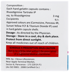 Rivazin 3 Capsule 10