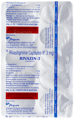Rivazin 3 Capsule 10