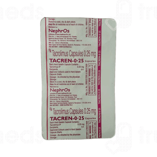 Tacren 0.25 Capsule 10