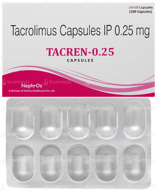 Tacren 0.25 Capsule 10
