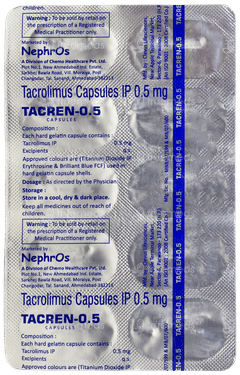 Tacren 0.5 Capsule 10 Tacren 0.5 Capsule 10