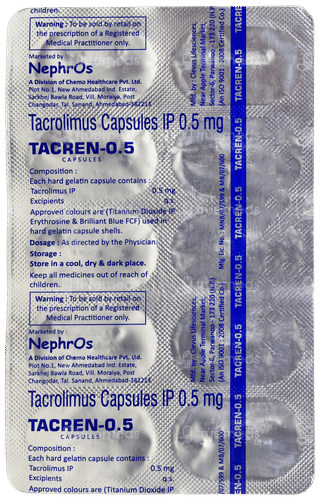 Tacren 0.5 Capsule 10