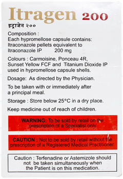 Itragen 200 Capsule 10 Itragen 200 Capsule 10