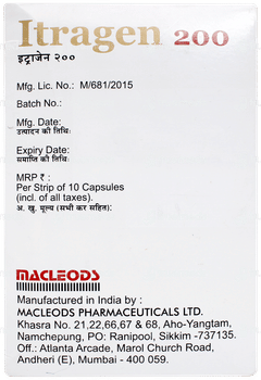 Itragen 200 Capsule 10 Itragen 200 Capsule 10