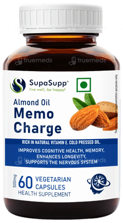 Sri Sri Tattva Supasupp Almond Oil Memo Charge Capsule 60