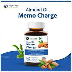 Sri Sri Tattva Supasupp Almond Oil Memo Charge Capsule 60