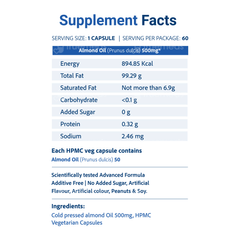 Sri Sri Tattva Supasupp Almond Oil Memo Charge Capsule 60