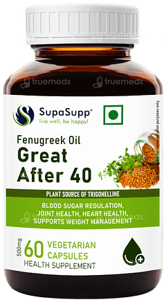 Sri Sri Tattva Supasupp Fenugreek Oil Great After 40 Capsule 60