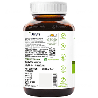 Sri Sri Tattva Supasupp Fenugreek Oil Great After 40 Capsule 60
