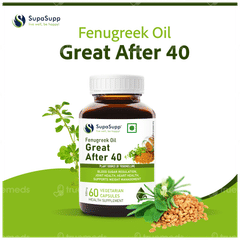 Sri Sri Tattva Supasupp Fenugreek Oil Great After 40 Capsule 60