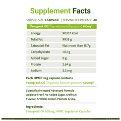 Sri Sri Tattva Supasupp Fenugreek Oil Great After 40 Capsule 60