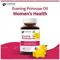 Sri Sri Tattva Supasupp Evening Primrose Oil Womens Health Vegetarain Capsule 60