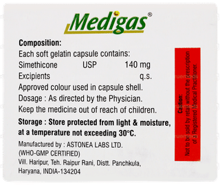 Medigas Capsule 15