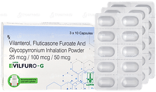 Vilfuro G 3 Strips Of 10 Capsule