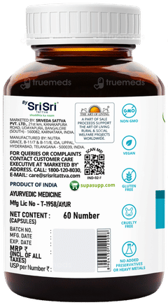 Sri Sri Tattva Supasupp Nigella Oil Immuno Protector Capsule 60