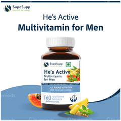 Sri Sri Tattva Supasupp Hes Active Multivitamin For Men Capsule 60