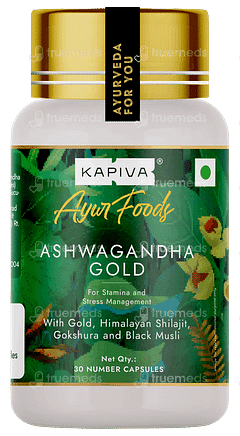 Kapiva Ayur Foods Ashwagandha Gold Capsule 30