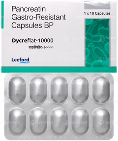 Dycreflat 10000 Capsule 10
