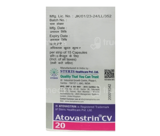Atovastrin Cv 20 Capsule 15