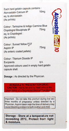 Atovastrin Gold 10 Capsule 15