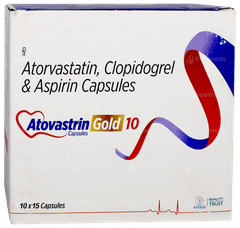 Atovastrin Gold 10 Capsule 15