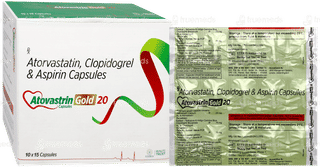 Atovastrin Gold 20 Capsule 15
