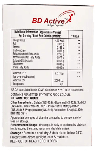 Bd Active Capsule 10