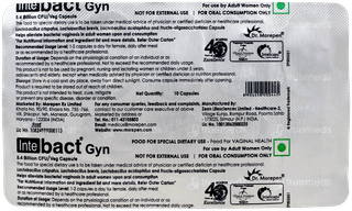 Intebact Gyn Capsule 10