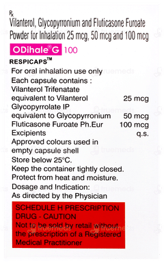 Odihale G 100 Respicaps 30
