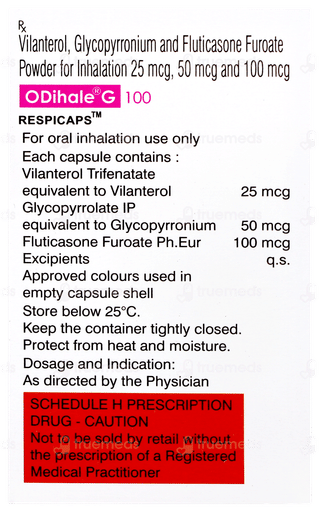 Odihale G 100 Respicaps 30