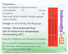 Indomathes 25 Capsule 10 Indomathes 25 Capsule 10