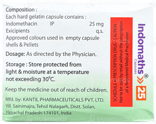 Indomathes 25 Capsule 10