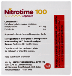 Nitrotime 100 Capsule 10