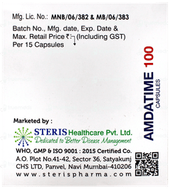 Amdatime 100 Capsule 15